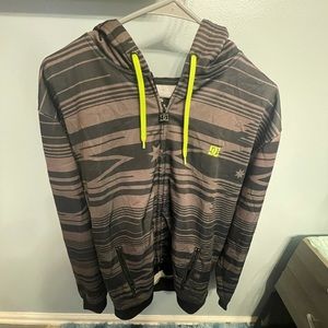 Men’s size XL brown and black DC Shoes Jacket with Zipper Pockets🔥